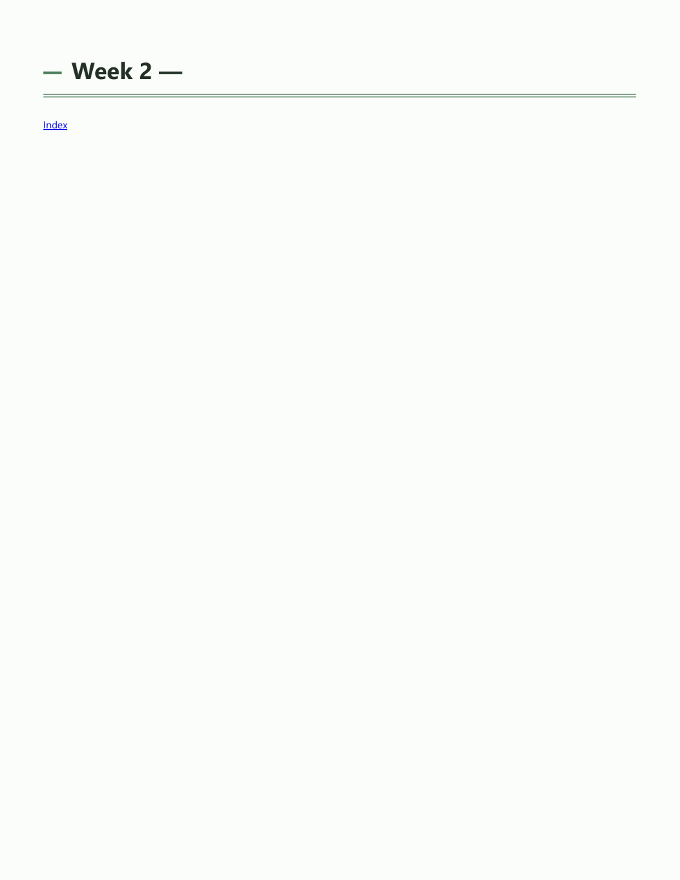 Undated Weekly Planner — Botanical — 3